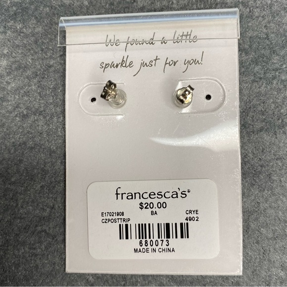 Francesca’s Back Dangle Earrings - Picture 3 of 3